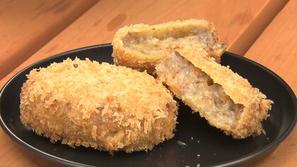 愛情たっぷりの長崎和牛の精肉店のコロッケ・役目を終えた母牛をもっとおいしく