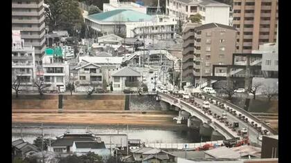 岡山県庁東側の渋滞スポット　市道改良工事完了へ…岡山市”渋滞緩和やバスの定時性などに寄与”【岡山】