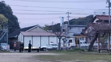 事故から約1時間半後に死亡確認　公園近くの市道で7歳の小学男児がトラックにはねられ病院搬送（島根）