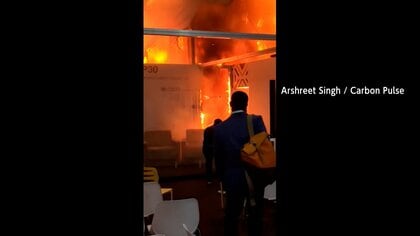 ブラジルの「COP30」会場で火災…参加者ら避難　“電子レンジ”から出火か　会議中断で交渉への影響懸念