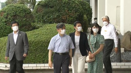 【速報】天皇ご一家那須御用邸へ　愛子さまはグリーンのワンピース姿で観光客らと交流