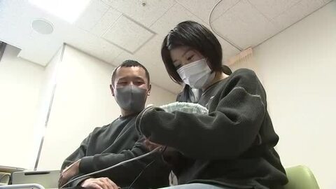 赤ちゃんと家族をつなぐ面会システム　心臓の鼓動を感じる　岩手県北上市