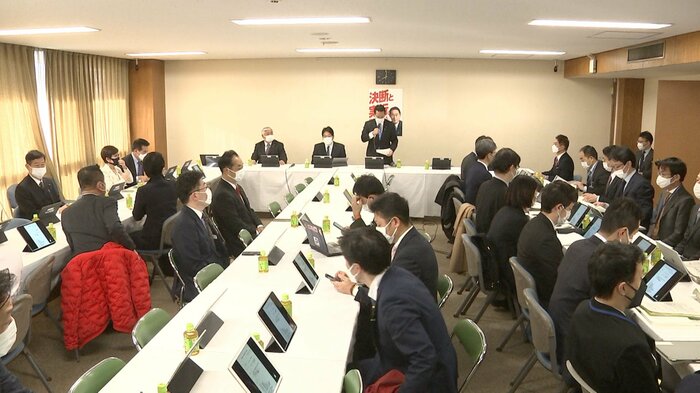 自民党 国防部会・安全保障調査会合同会議(15日)