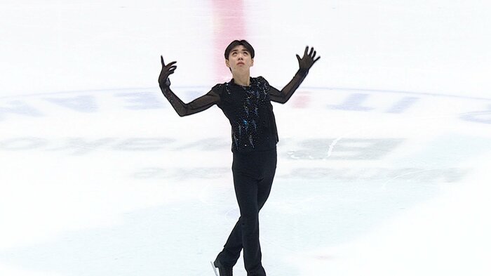 SPはノーミスで4位についた田内誠悟