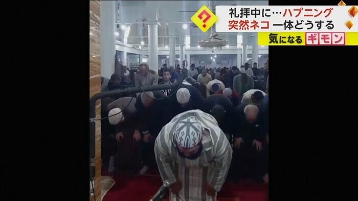 祈りを捧げる指導者たちが頭を下げる（The Official Page Of Sheikh Walid Mehsas）