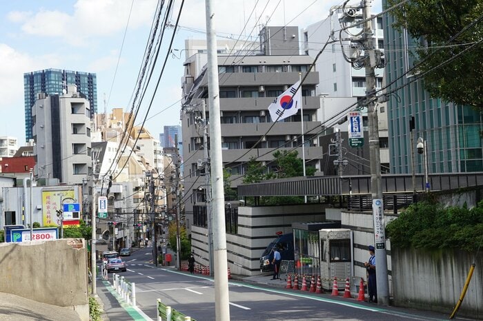 韓国大使館 東京・港区