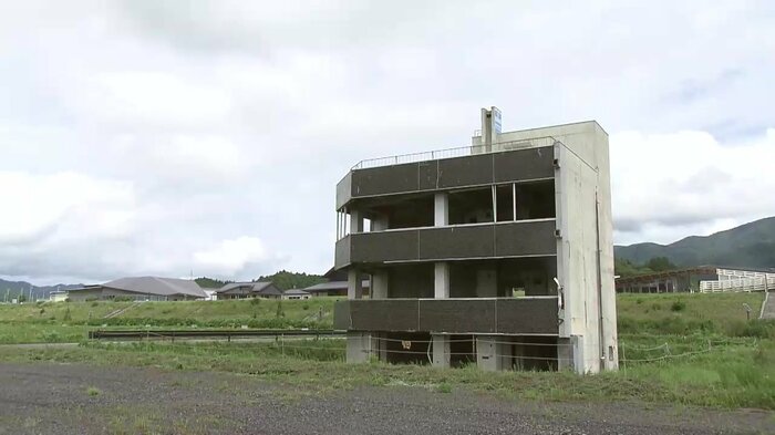 震災遺構の米沢商会ビル（岩手県陸前高田市）