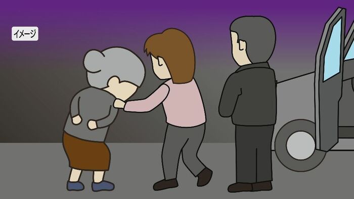当時の様子を再現したイラスト