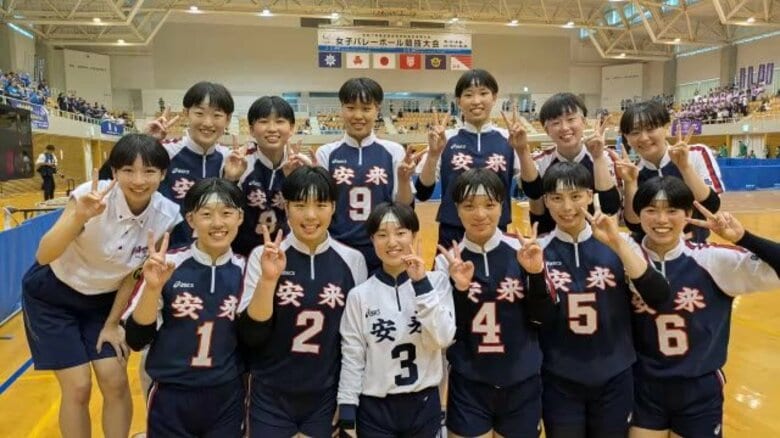 中国総体2025女子バレーボール　島根代表の安来と鳥取代表の鳥取城北がそろって決勝トーナメント進出｜FNNプライムオンライン