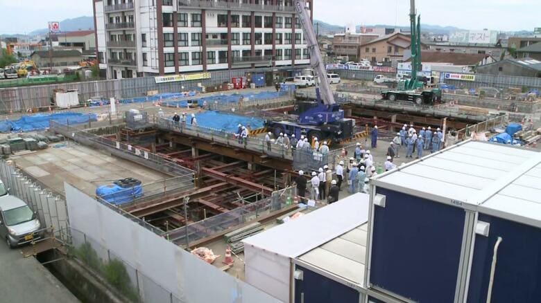 浸水対策で１６日から暫定利用 建設中の蔵王ポンプ場を公開 広島県福山市｜FNNプライムオンライン