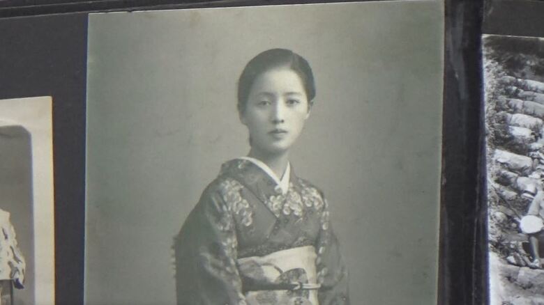 若い頃の北沢美意子さん