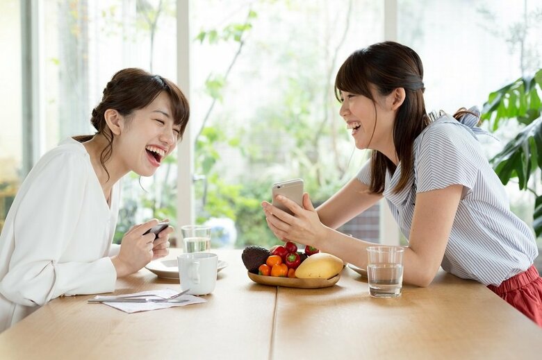 現実世界でのつながりや交友関係も大切に（イメージ）