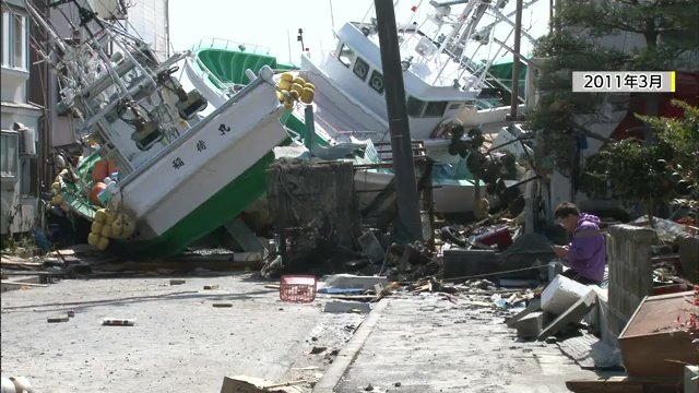 東日本大震災直後の福島県（2011年3月撮影）