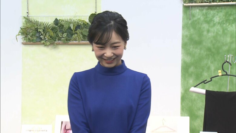 身近な発明品コンクール「なるほど展」視察を視察された佳子さま（3日）