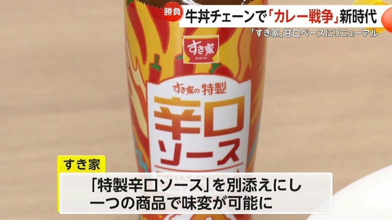 辛いルーを食べたい人向けに用意された“味変”用の「特製辛口ソース」