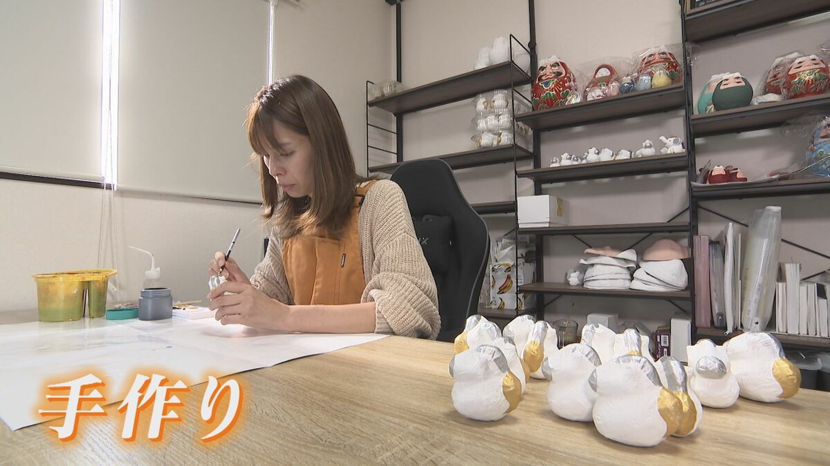 いよいよ登場　真　【山田童】　山田張子工房　張子面 全て手作り 伝統工芸品『博多張子』 顔も形も同じものはなく 最年少