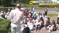 昭和初期まで多く生息…羽咋市でのトキ放鳥を前に輪島市で子供達が田植え トキが訪れる事を願いながら作業