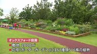 イギリスの庭園を再現「オックスフォード庭園」完成…県中央植物園