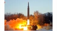 北朝鮮“弾道ミサイル”発射 韓国「速度はマッハ10」