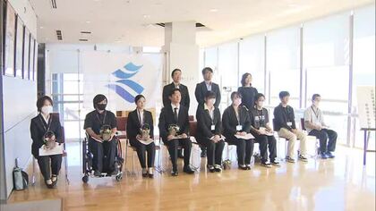 「訓練の成果を発揮し精一杯競技します」アビリンピック全国大会出場の鹿児島県代表　激励会で抱負語る　