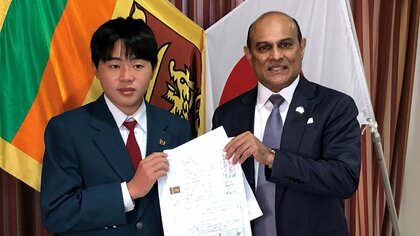『日本を救ってくれたスリランカ』...埼玉県の中学生が“新聞”作成で親日国家との国際交流に貢献