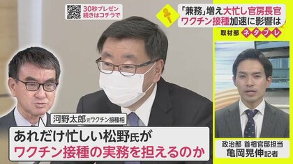 忙しすぎる官房長官に心配の声　【ネタプレ政治部】