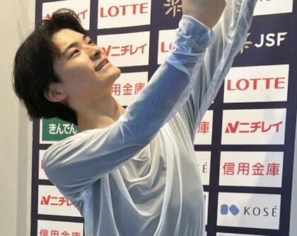 杉山匠海が宮原知子さん振付のフリーで観客を魅了し3連覇、女子は鴨井彬莉彩が初優勝【中四国九州選手権・結果】