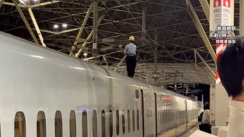 九州新幹線 14日始発から全線で運転再開　パンタグラフの一部部品紛失で13日は全線運転見合わせ 約2万2000人に影響