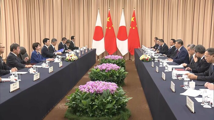 日中首脳会談(韓国・慶州 10月31日)