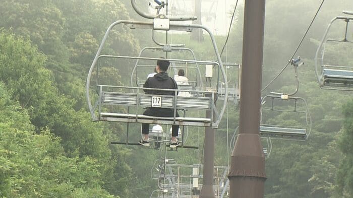 取材した日はあいにくの天気…