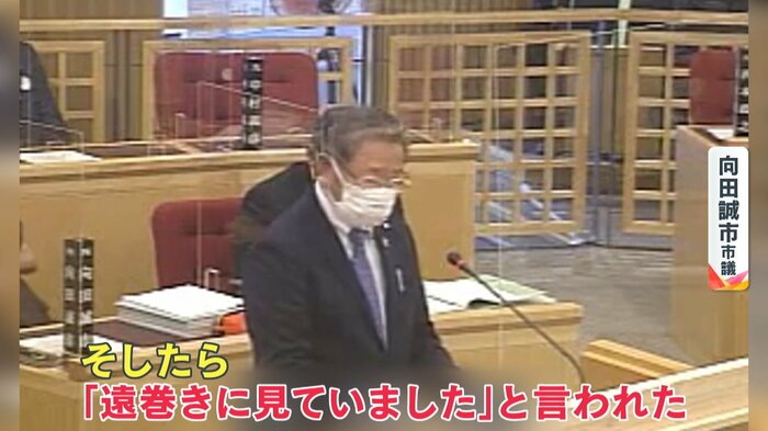 自宅療養中に祭に参加していたという土田友雄 市議