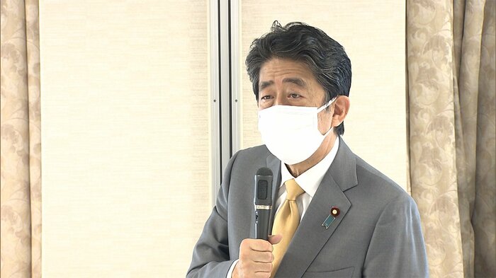 北京五輪の「外交的ボイコット」念頭に発言する安倍元首相