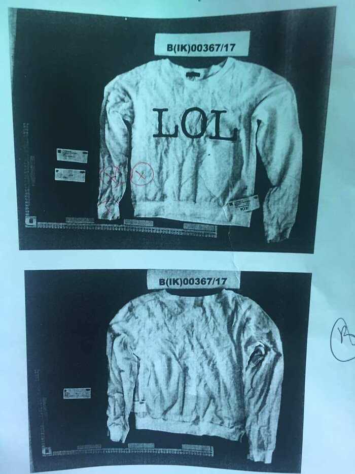 VXが検出されたフオンさんの服