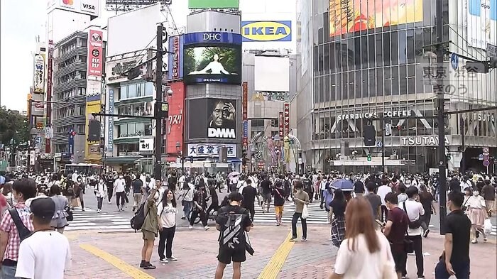 各地の人出 去年比で大幅減 8月最初の休日は...