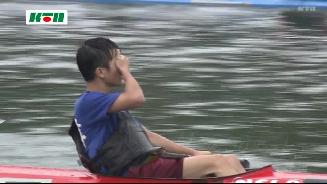 長崎県高総体の代替大会 カヌー競技レース開催