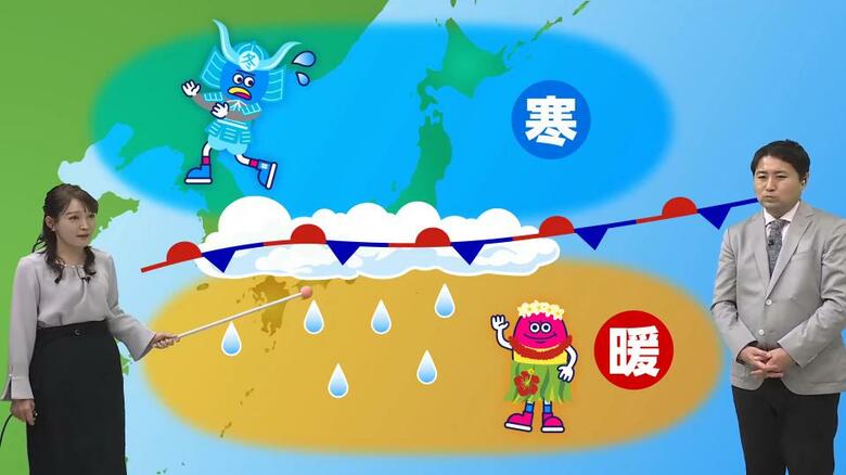 「風のケンカは雲のもと」なぜ春が近づくと雨が増えるのか？季節の変わり目に雨が降るメカニズムを気象予報士が解説｜FNNプライムオンライン
