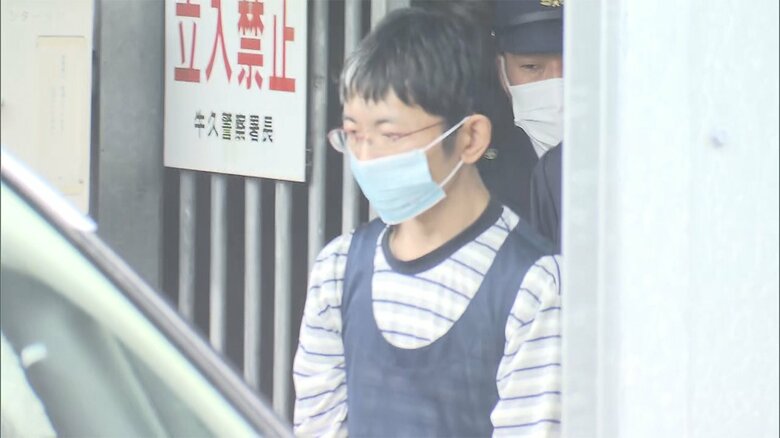 逮捕された塚田隆裕容疑者(40)(25日 牛久署)