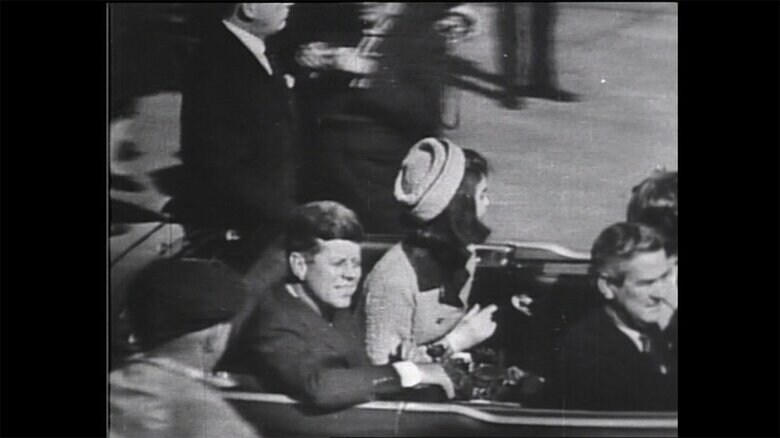 暗殺されたジョン・F・ケネディ元大統領(1963年)