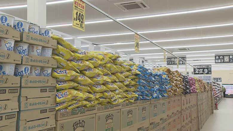 段ボールのまま陳列