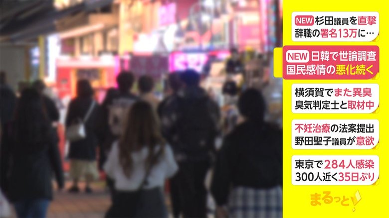 日韓で世論調査 国民感情の悪化続く