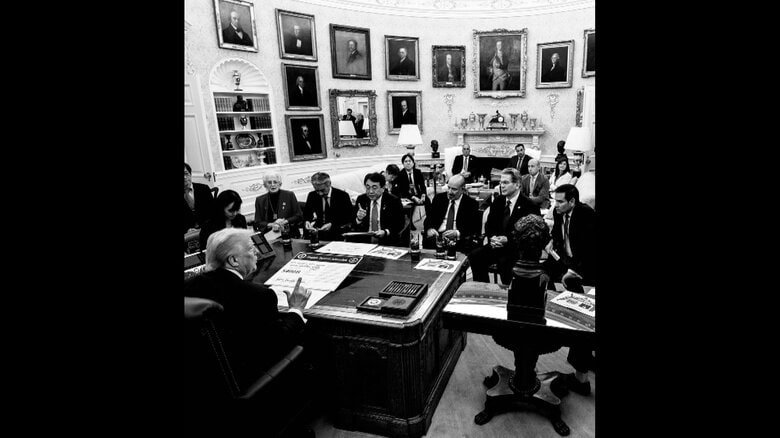 7月のトランプ氏と赤沢氏の直接交渉の場にはグリア氏の姿はなかった