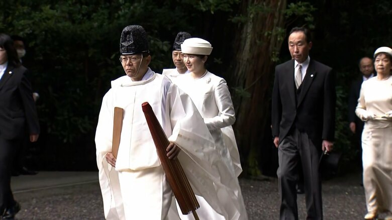 伊勢神宮を初めて単身で参拝された　3月26日