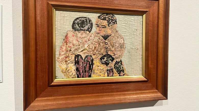 ともだち　1938（昭和13年）貼絵