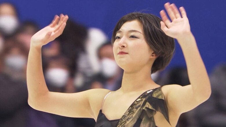 昨季全日本と世界女王の2連覇を果たした坂本花織（2022年、全日本）