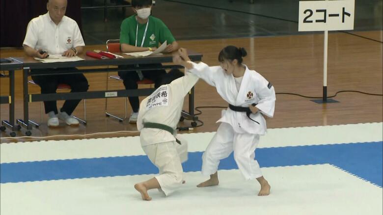 インターハイ 少林寺拳法 女子 組演武の部（北海道・旭川市）