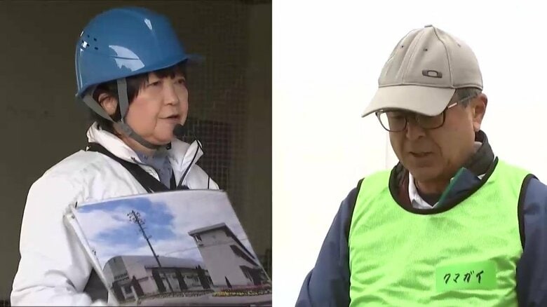 街の魅力づくりや震災伝承に取り組む武藏裕子さんと熊谷正文さん