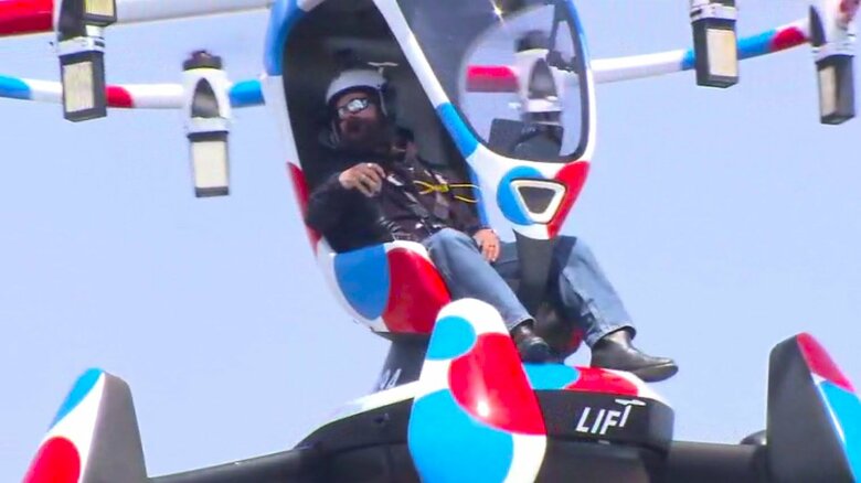 「空飛ぶクルマ」