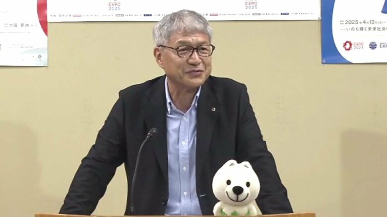 和歌山・宮崎知事とPRキャラクター・きいちゃん