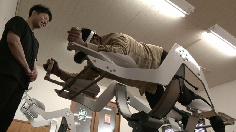 VRを使ったトレーニング器具「イカロス」