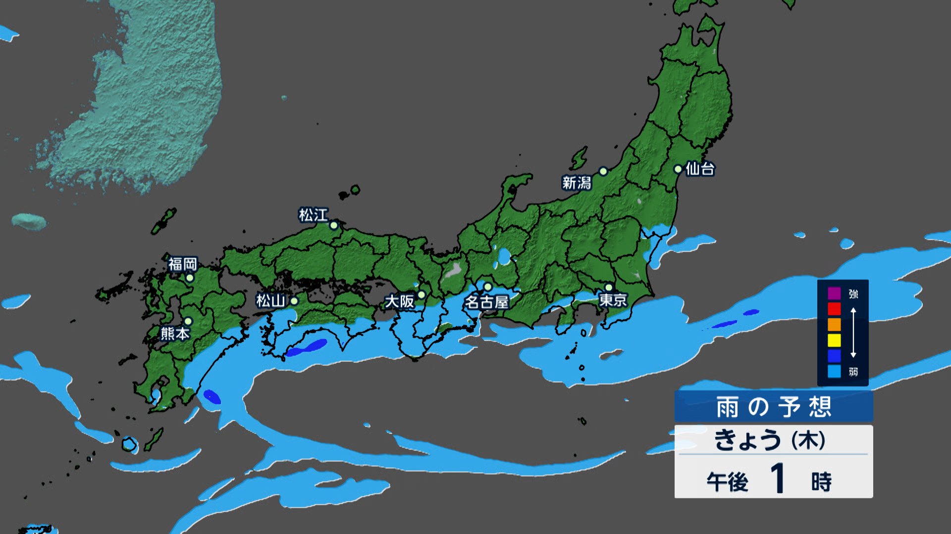秋雨前線で再び大雨警戒　関東・東海・近畿は午後から雨予想　土砂災害や河川の増水に注意